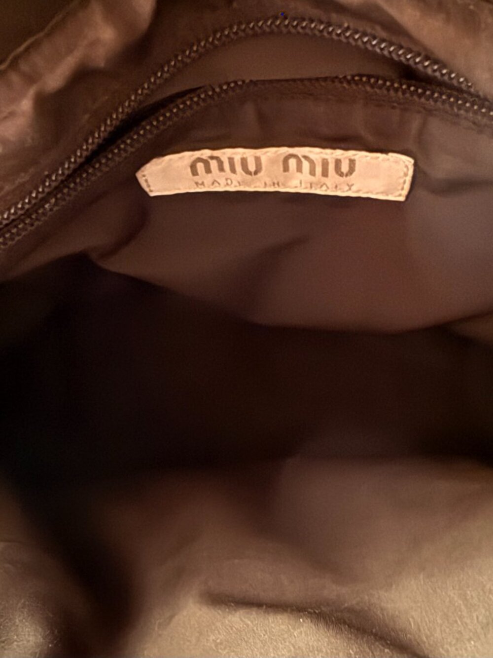 MIU MIU Hair On Vintage Handbag with Leather Handles and Fabric bottom and top - Picture 15 of 16